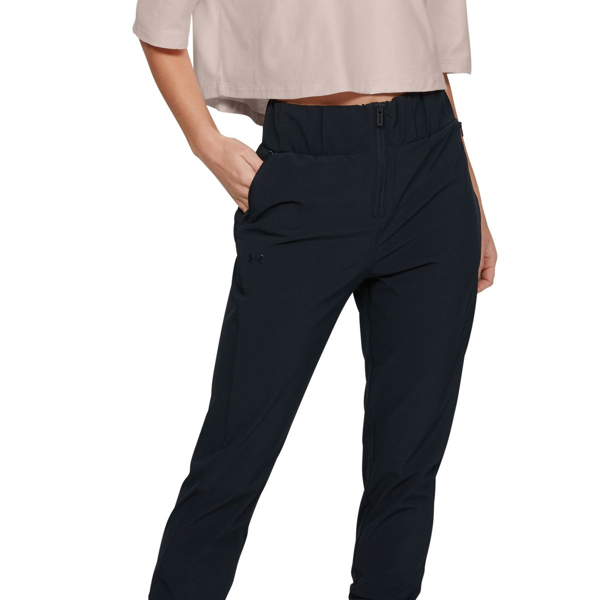 Polera Manga Corta UA Unstoppable Mock para Mujer