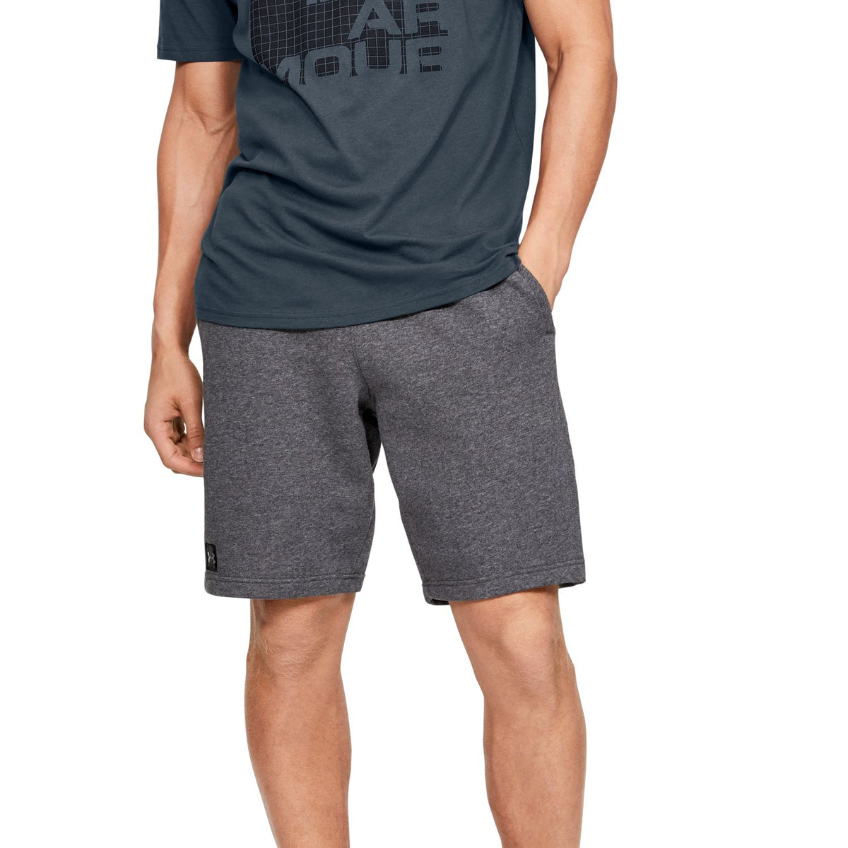 Polera manga corta UA Grid para hombre