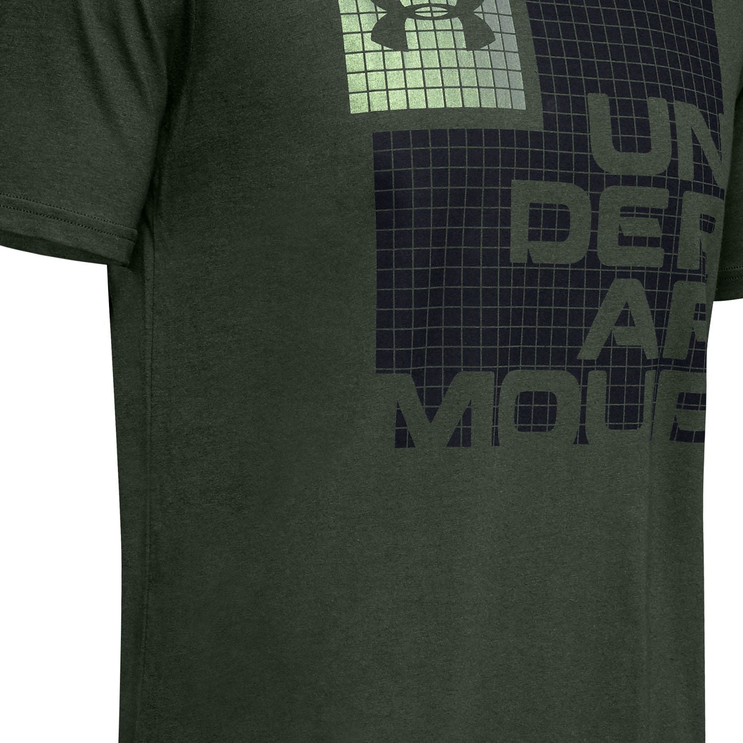 Polera manga corta UA Grid para hombre