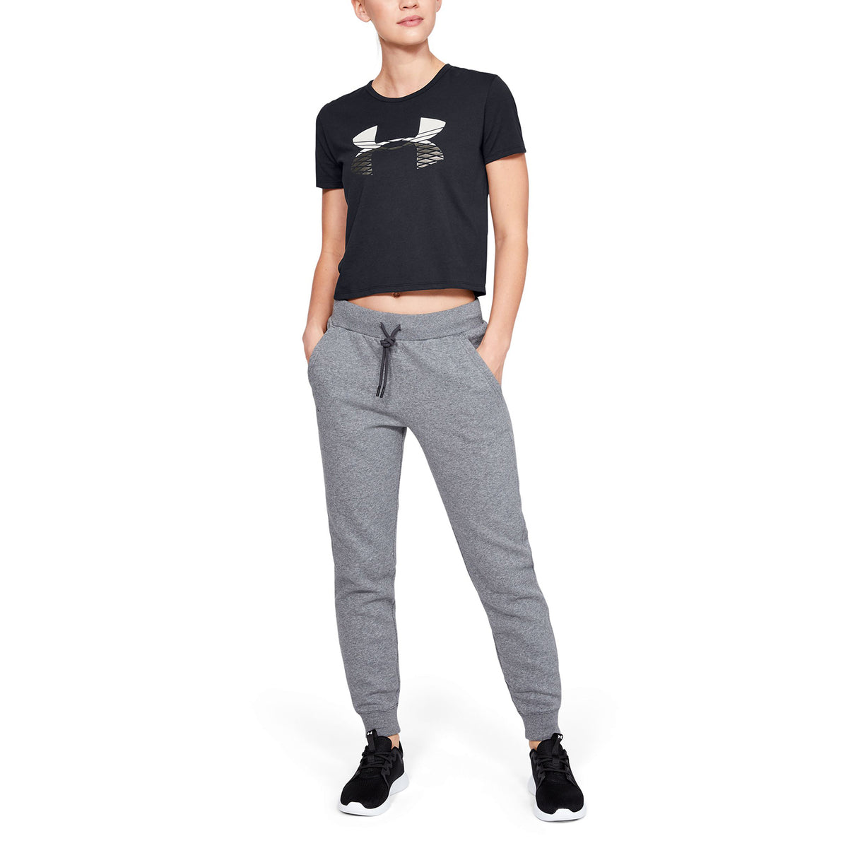 Polera UA Graphic Fashion Baby T Logo para Mujer