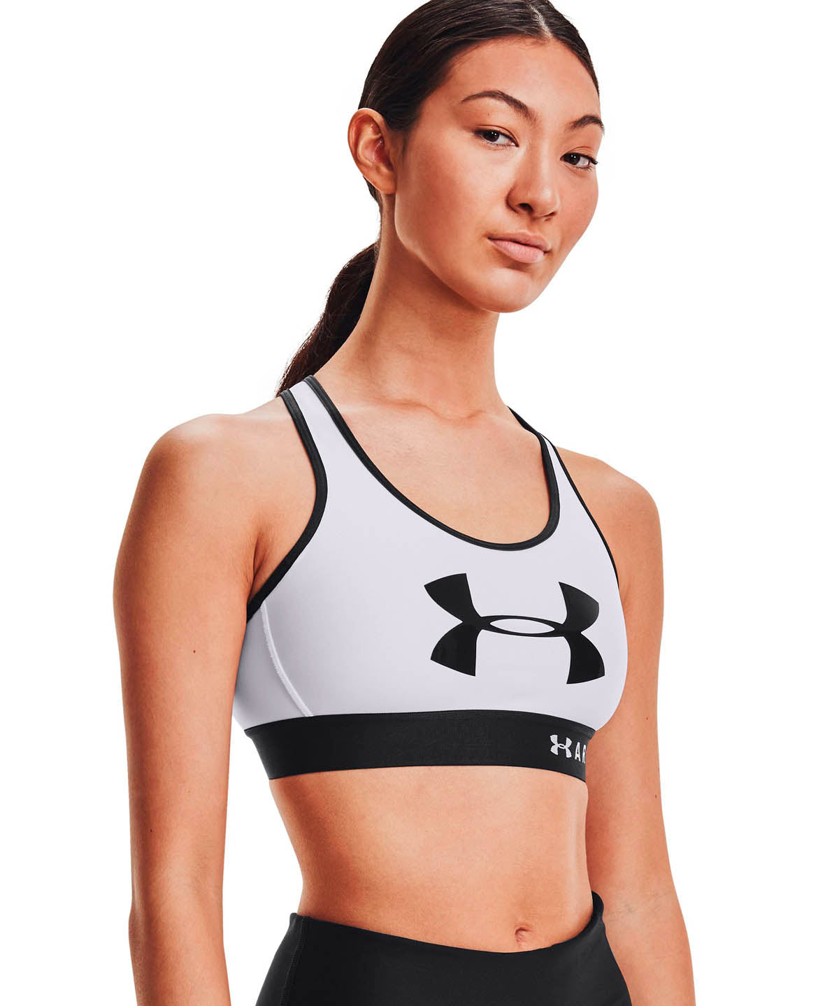 Sosten Deportivo Armour® Mid Keyhole Graphic para Mujer