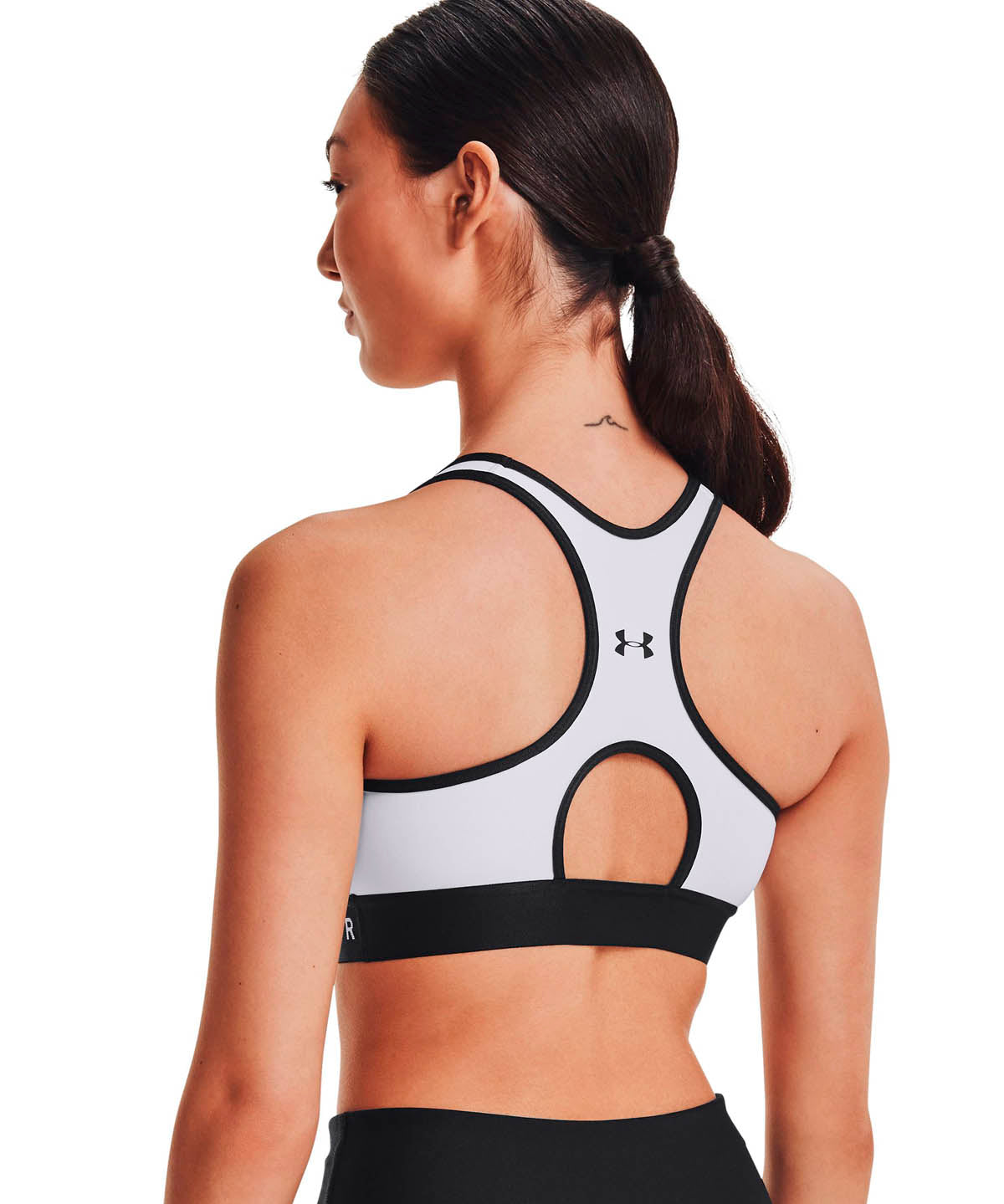 Sosten Deportivo Armour® Mid Keyhole Graphic para Mujer