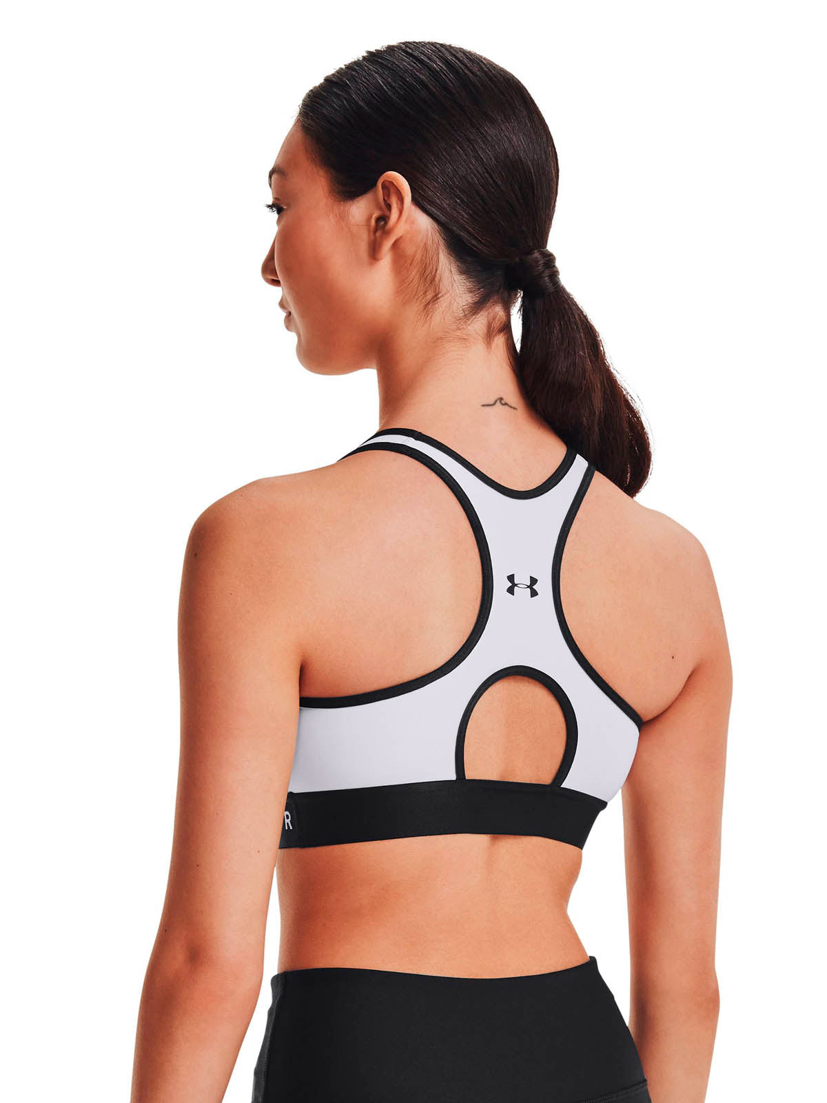 Sosten Deportivo Armour® Mid Keyhole Graphic para Mujer