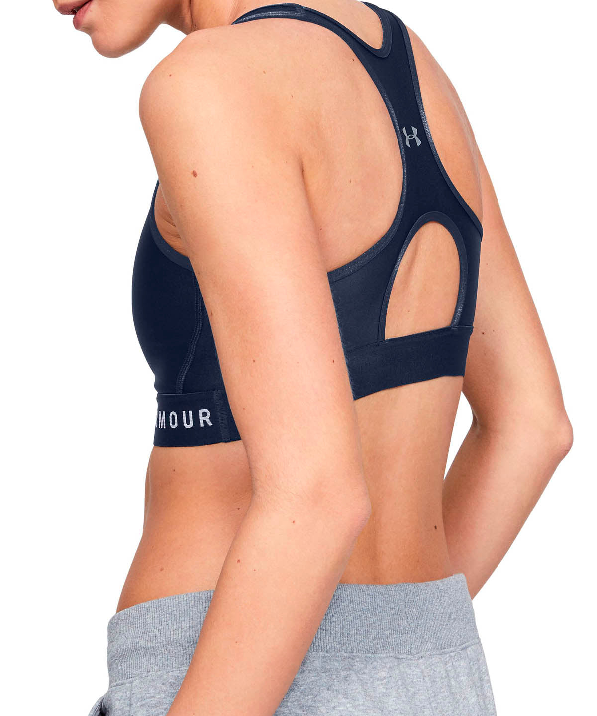 Sosten Deportivo Armour® Mid Keyhole Graphic para Mujer