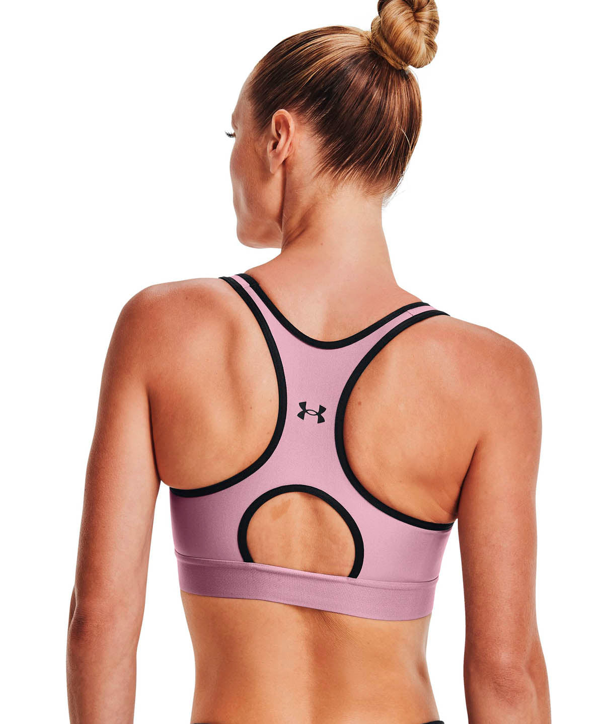 Sosten Deportivo Armour® Mid Keyhole Graphic para Mujer