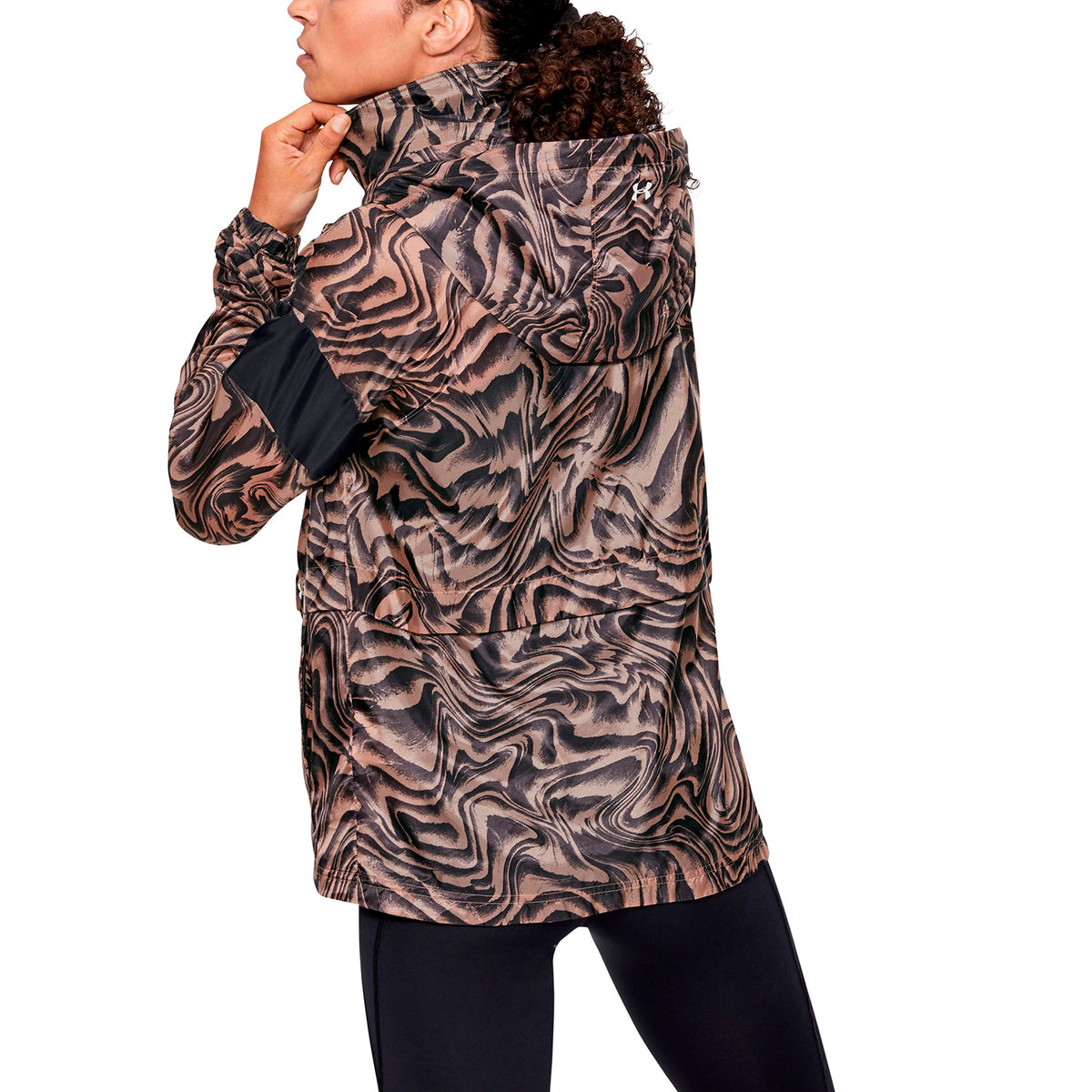 Polerón impreso con cierre completo UA Perpetual Storm para mujer