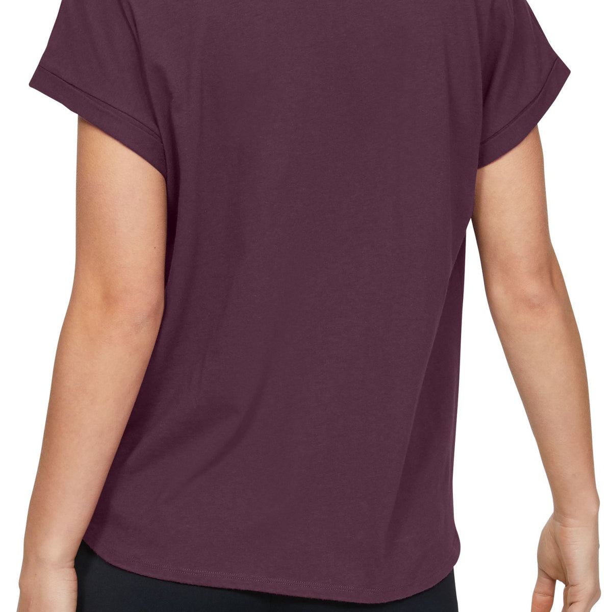 Polera manga corta UA Graphic Script Logo Fashion para mujer