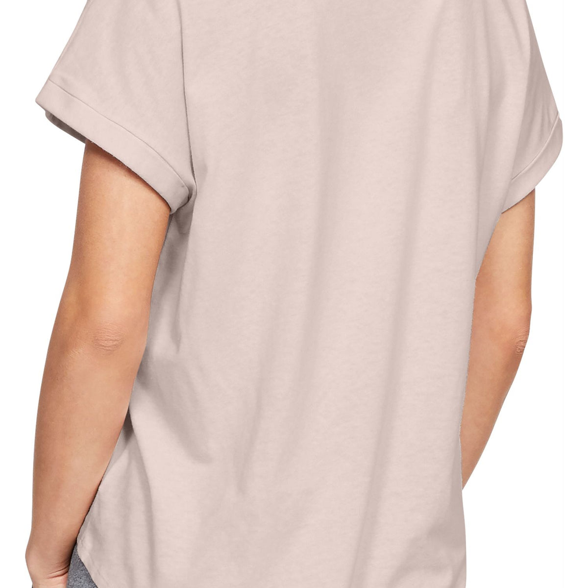 Polera manga corta UA Graphic Script Logo Fashion para mujer