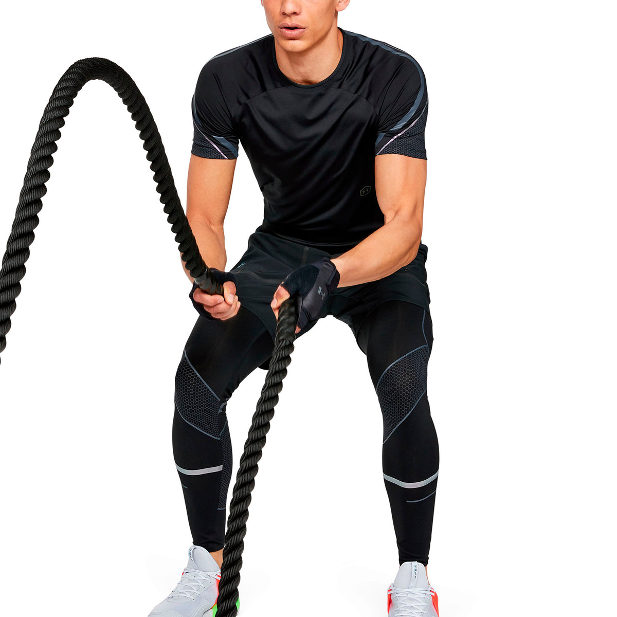 Polera manga corta UA RUSH™ Graphic para hombre