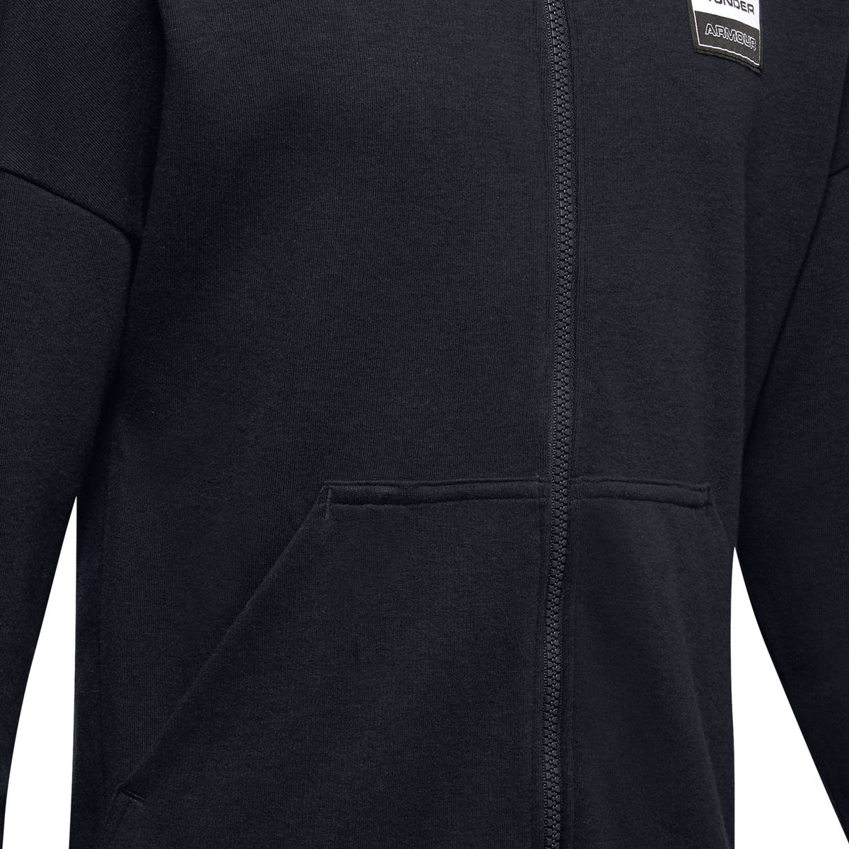 Polerón con gorro UA Unstoppable Double Knit Full Zip para niño