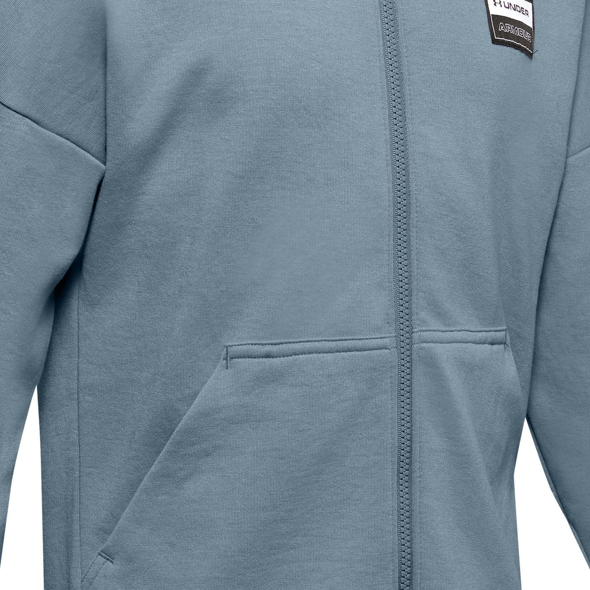 Polerón con gorro UA Unstoppable Double Knit Full Zip para niño