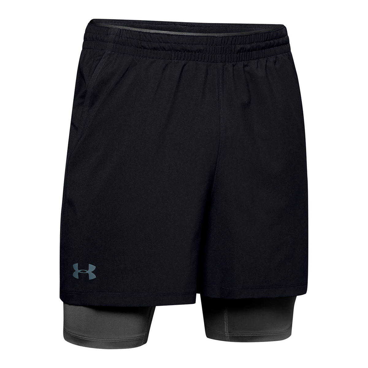 Shorts UA Qualifier 2-in-1 para hombre