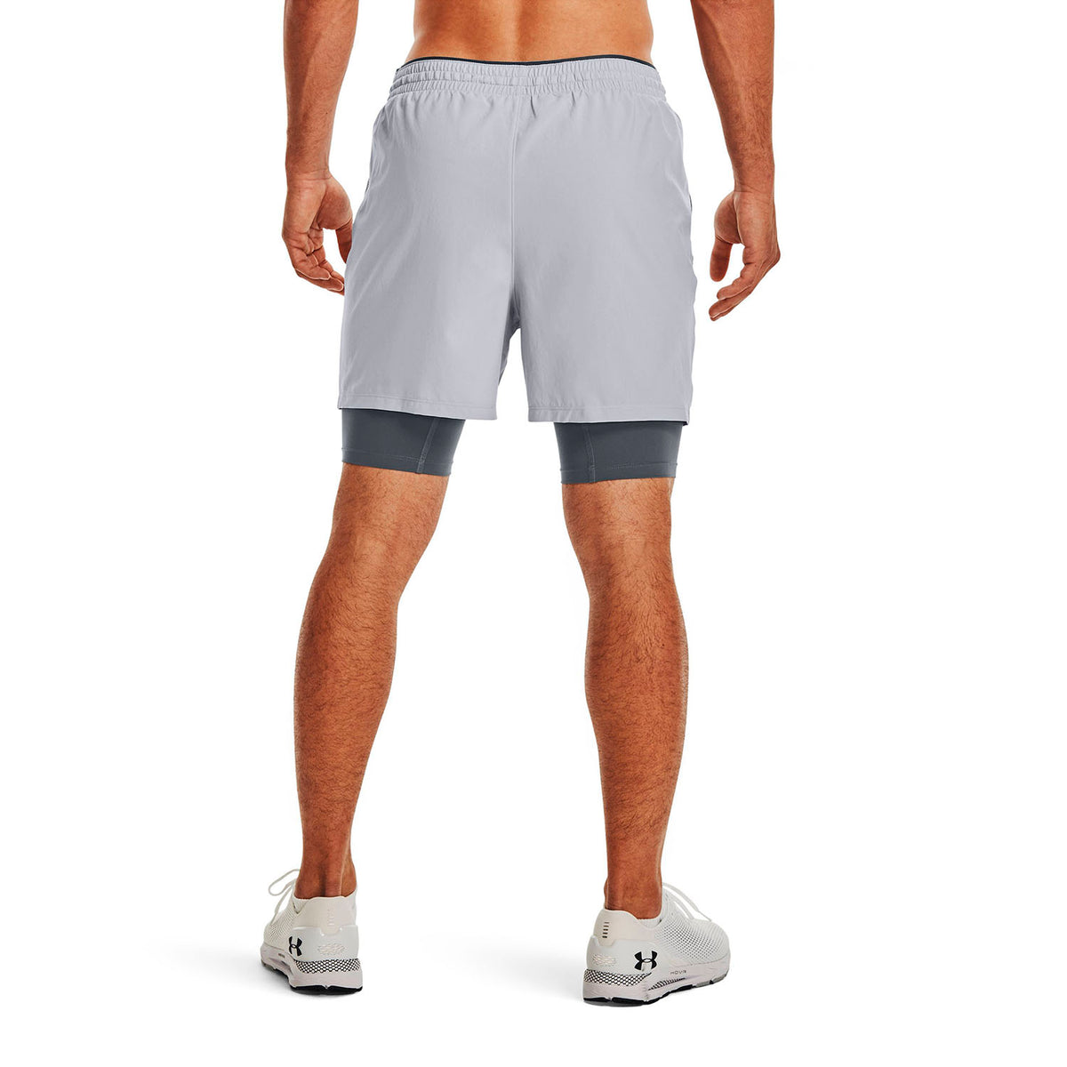 Shorts UA Qualifier 2-in-1 para hombre