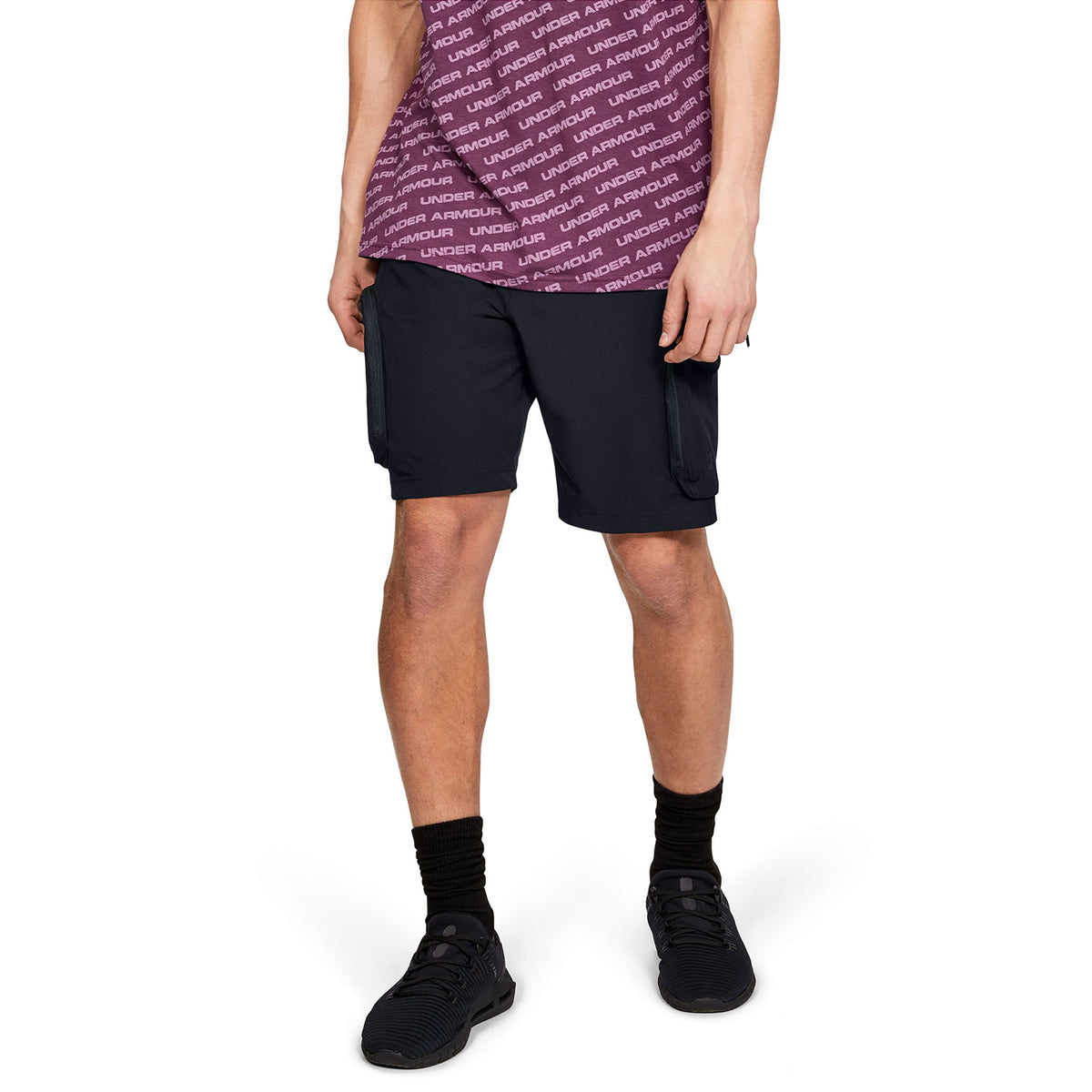 Shorts cargo tejidos UA Unstoppable para hombre