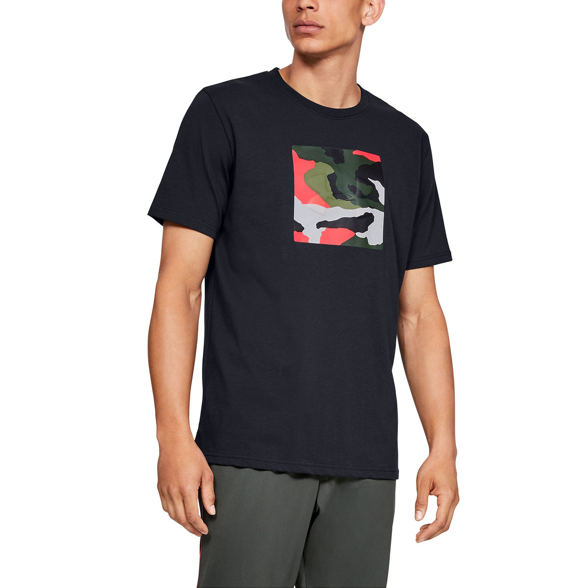 Camiseta UA Unstoppable Camo para Hombre