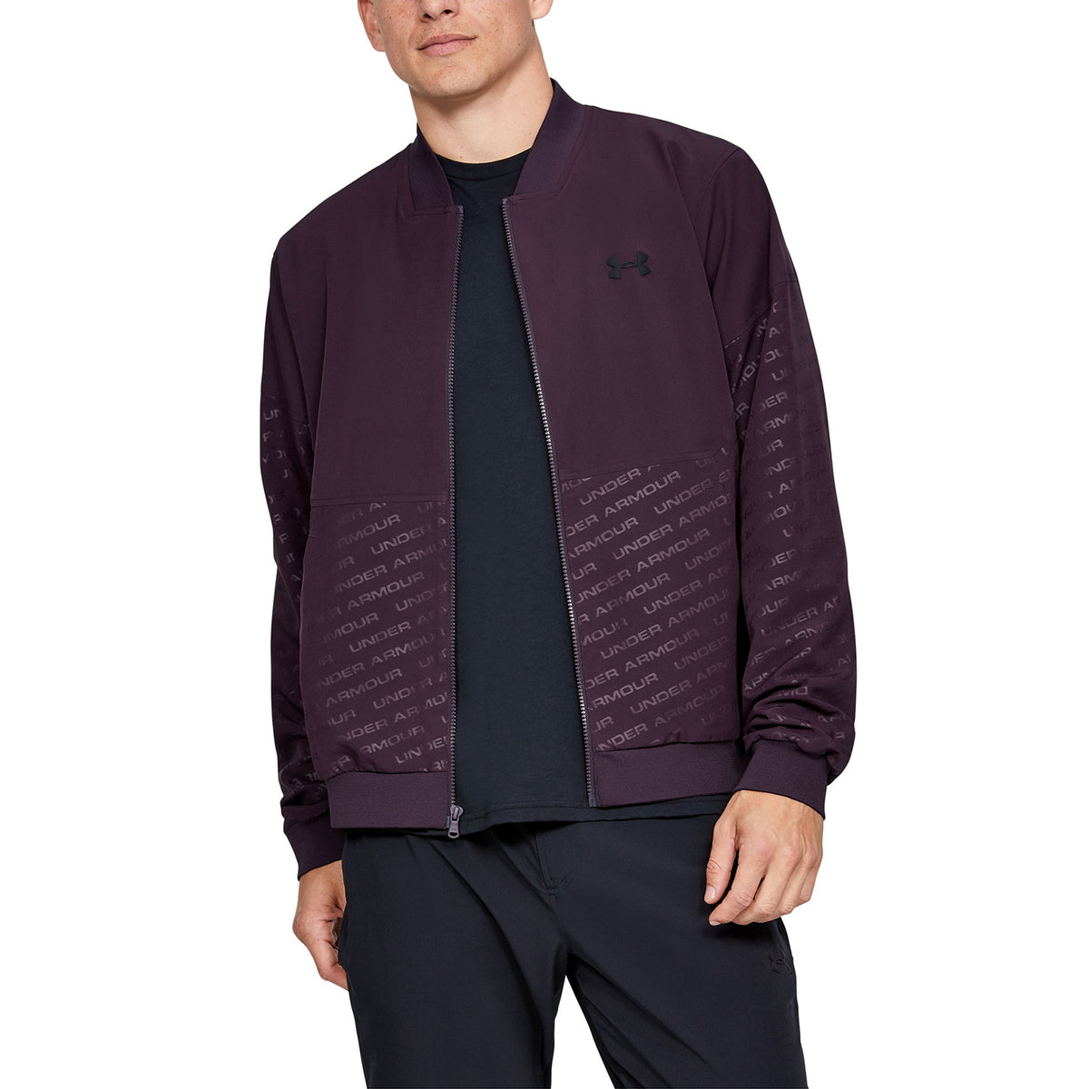 Chaqueta Bomber UA Unstoppable Emboss para Hombre