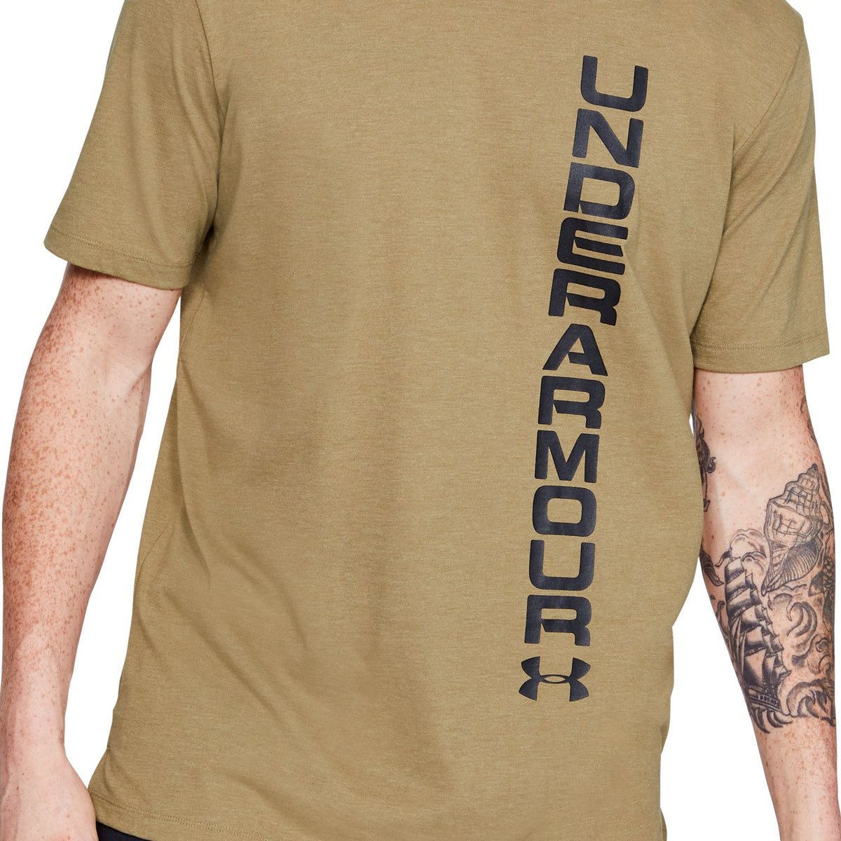 Polera Manga Corta UA Overtime para Hombre