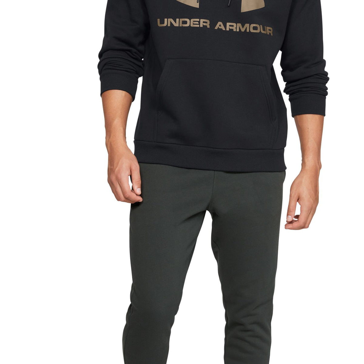 Sudadera con capucha UA Rival Fleece Logo para hombre