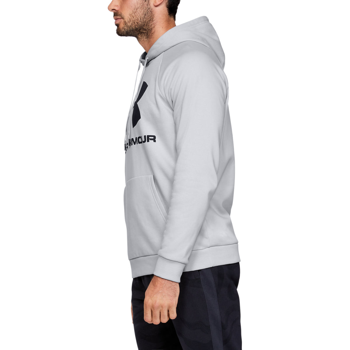Sudadera con capucha UA Rival Fleece Logo para hombre