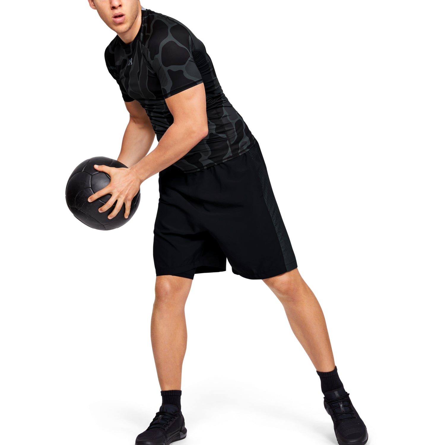 Polera Manga Corta HeatGear® Armour para Hombre