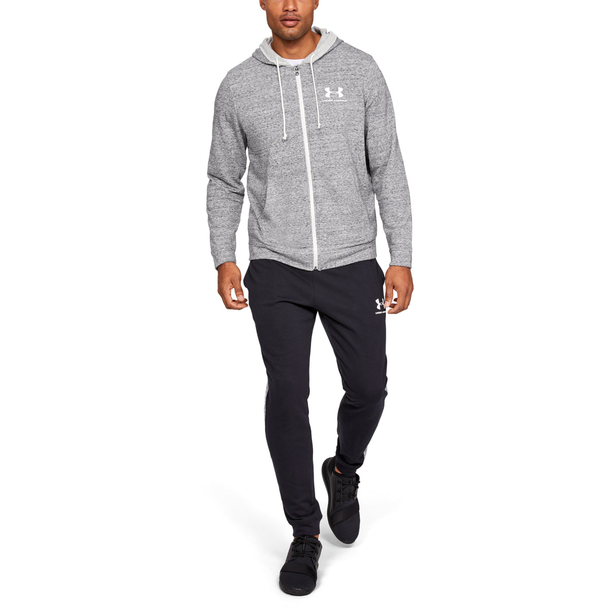 Polerón de polar UA Sportstyle con cierre completo para hombre