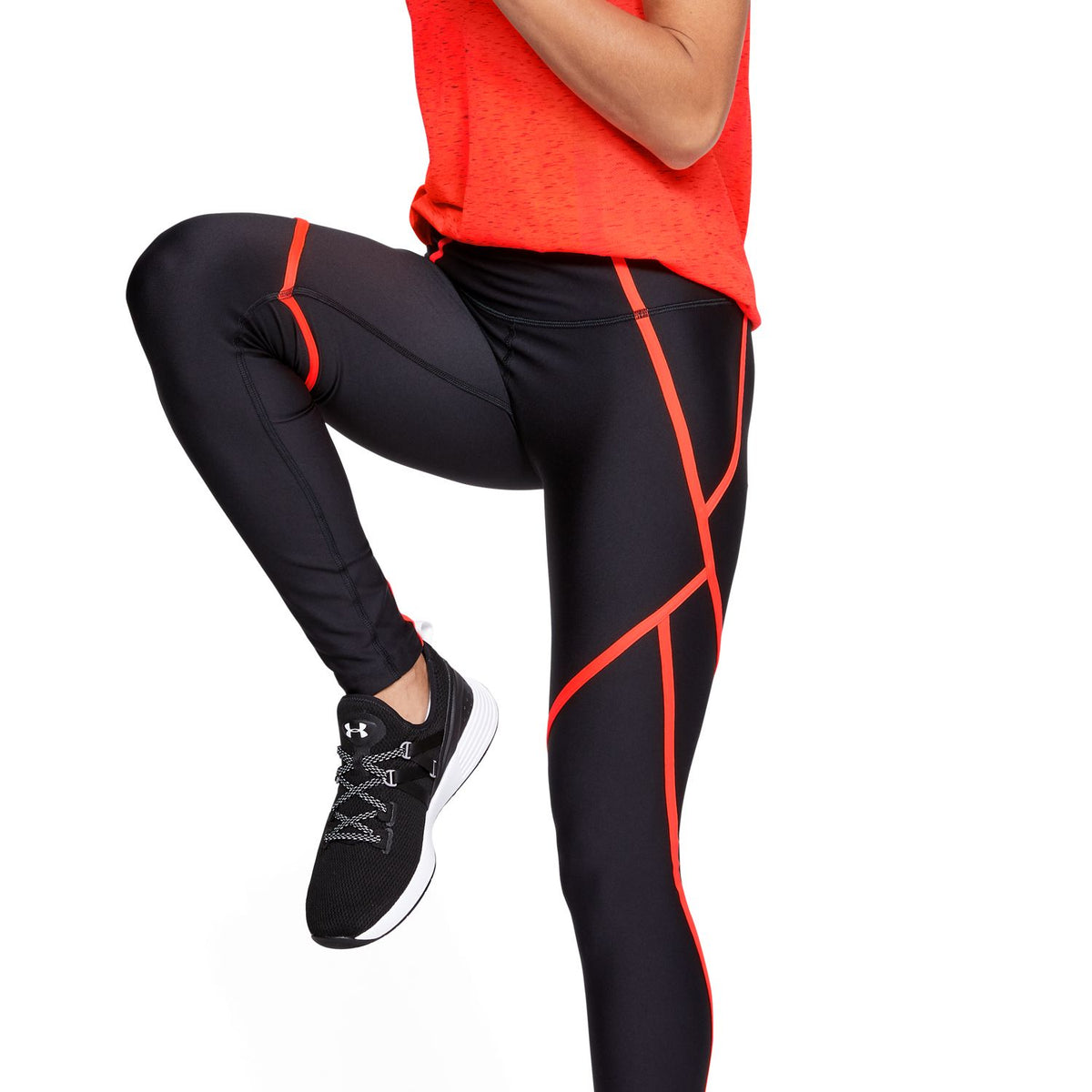 Polera manga corta UA Vanish Seamless Spacedye para mujer