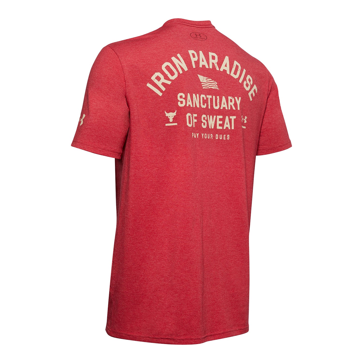 Polera Manga Corta Project Rock Iron Paradise