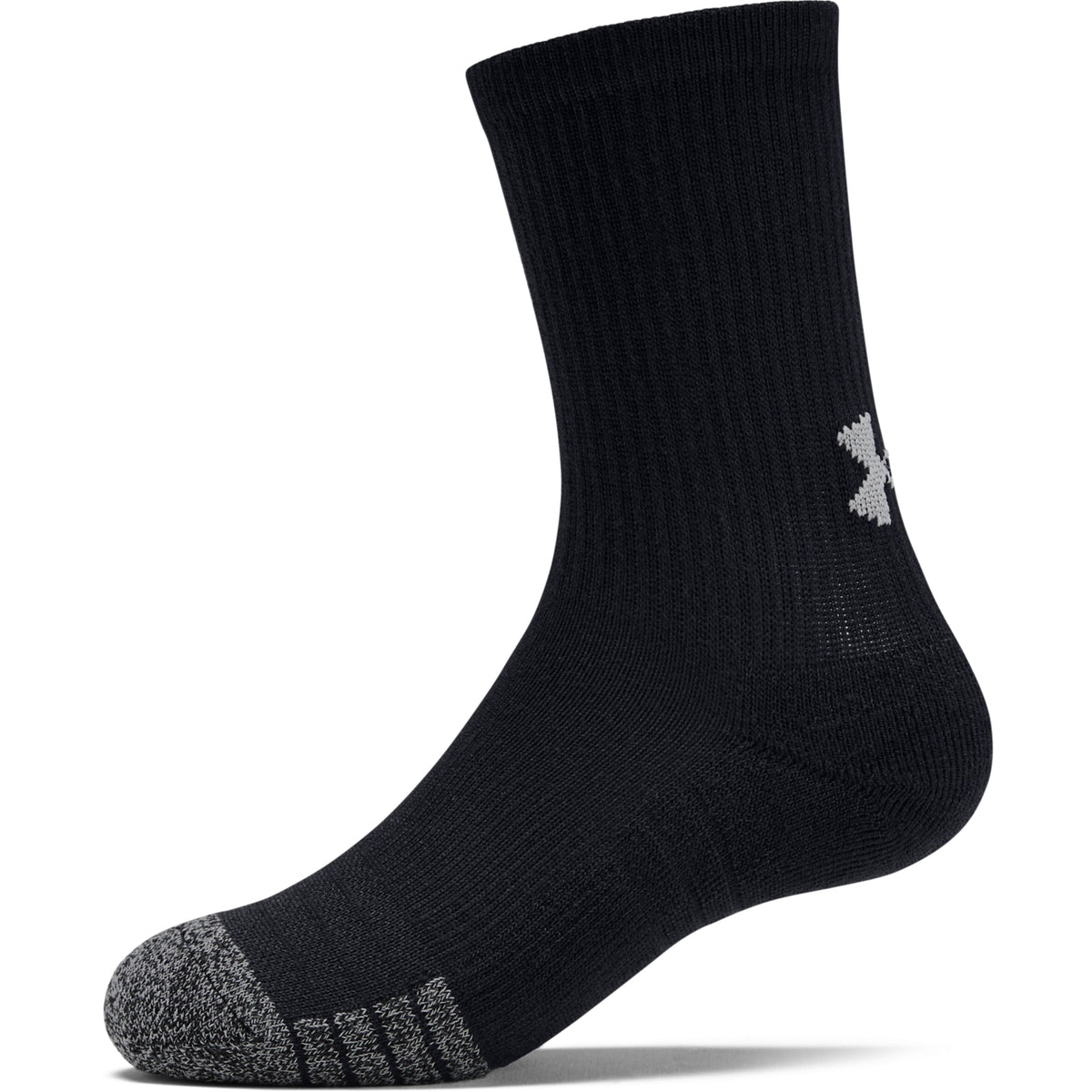 Paquete de tres pares de calcetines HeatGear® Crew para jóvenes