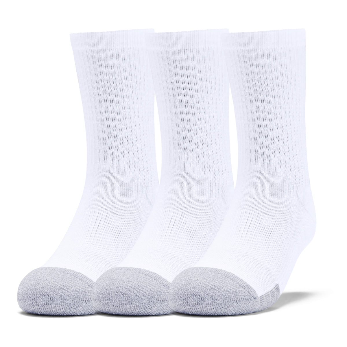 Paquete de tres pares de calcetines HeatGear® Crew para jóvenes