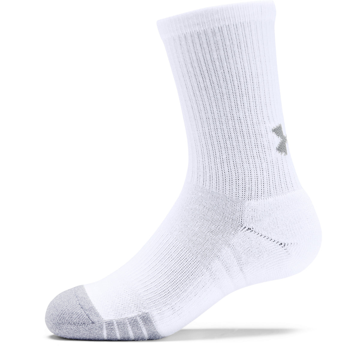 Paquete de tres pares de calcetines HeatGear® Crew para jóvenes