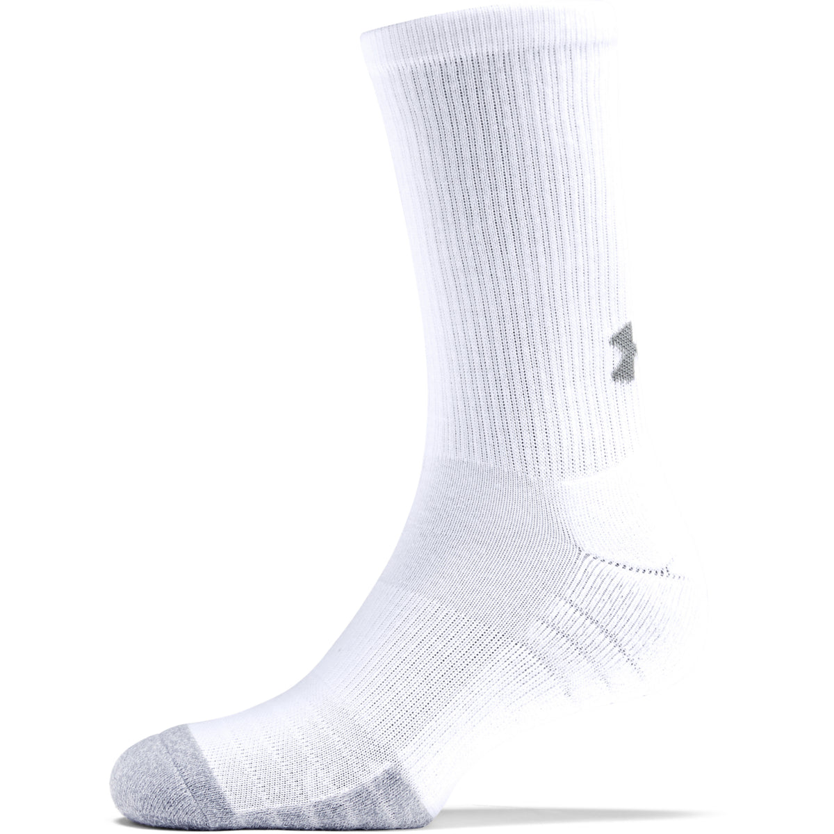 Paquete de tres pares de calcetines HeatGear® Crew para adultos