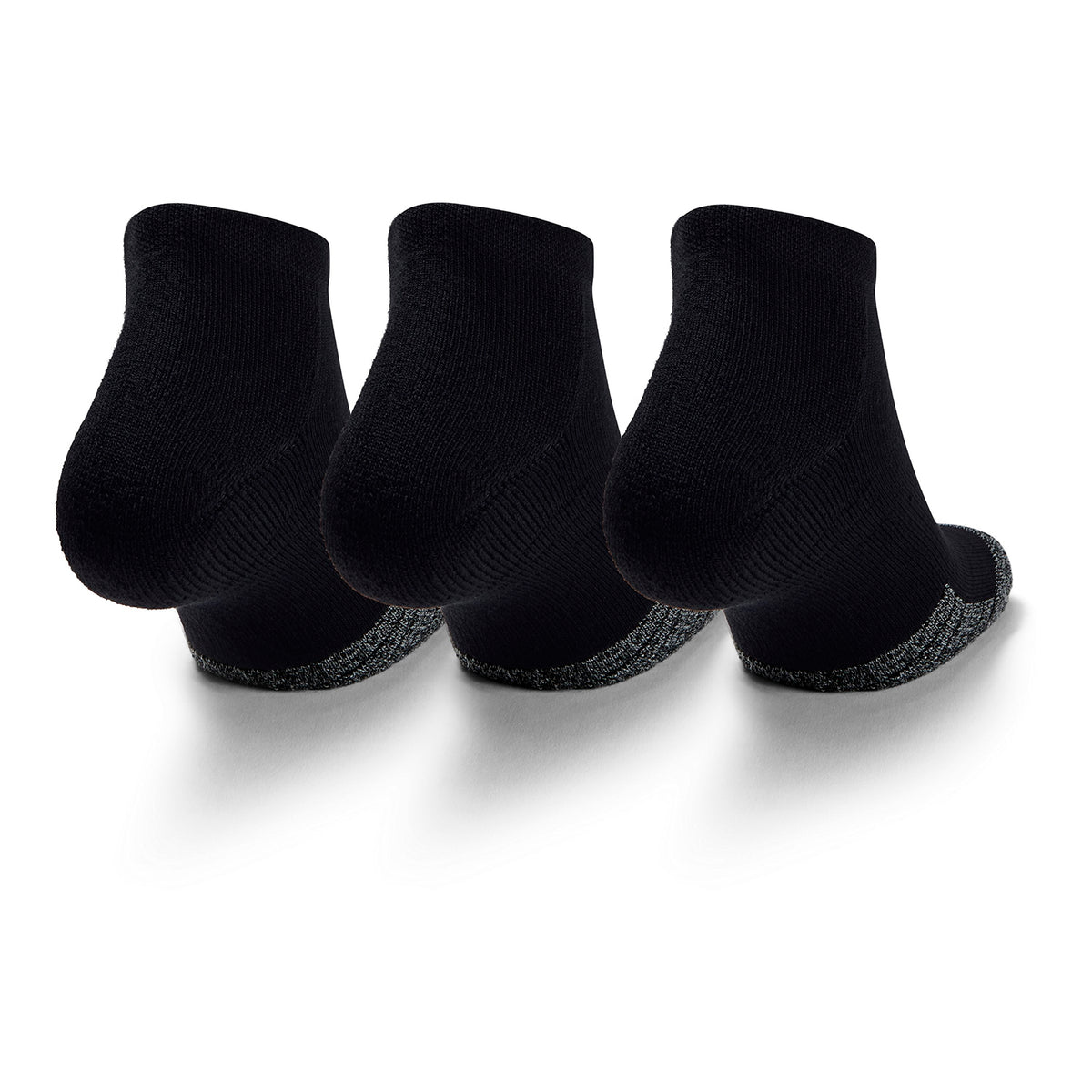 Paquete de tres pares de calcetines HearGear® Low Cut para adultos