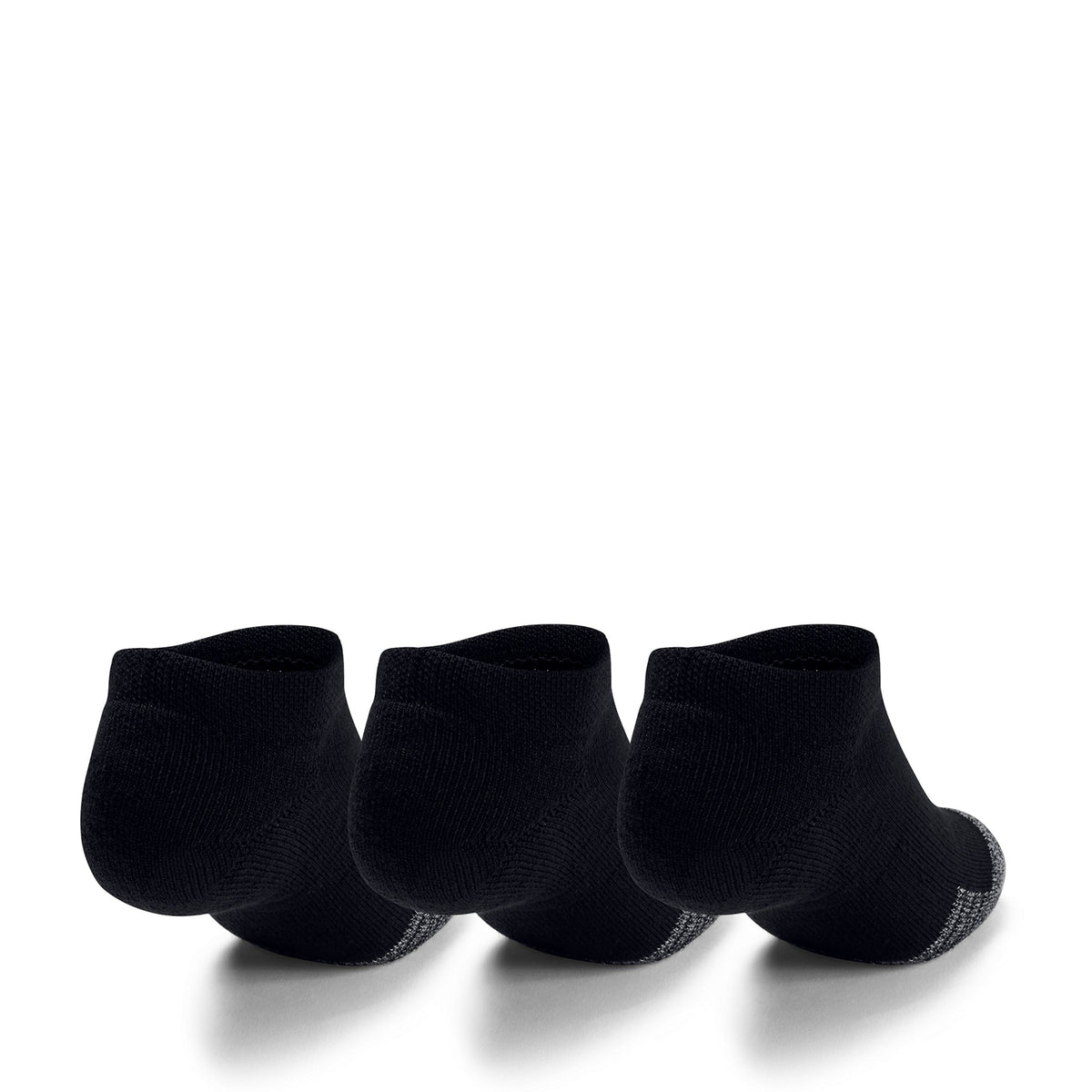 Paquete de tres pares de calcetines HeatGear® No Show para jóvenes