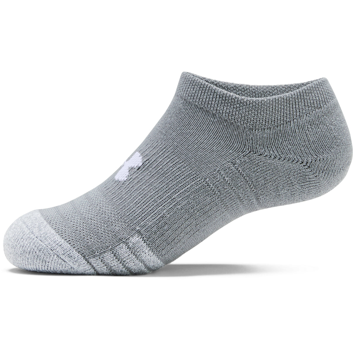 Paquete de tres pares de calcetines HeatGear® No Show para jóvenes