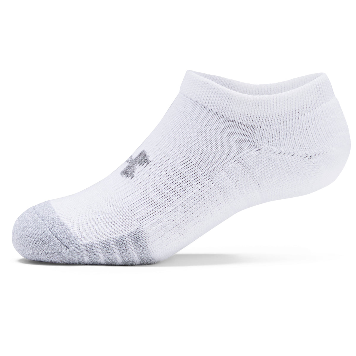 Paquete de tres pares de calcetines HeatGear® No Show para jóvenes