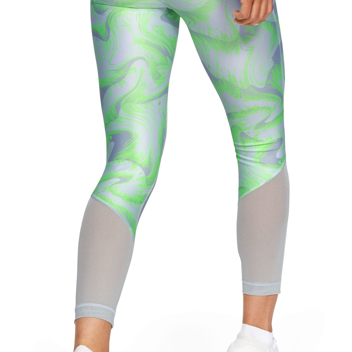 Calzas HeatGear® Armour Mesh Print Ankle Crop para Mujer