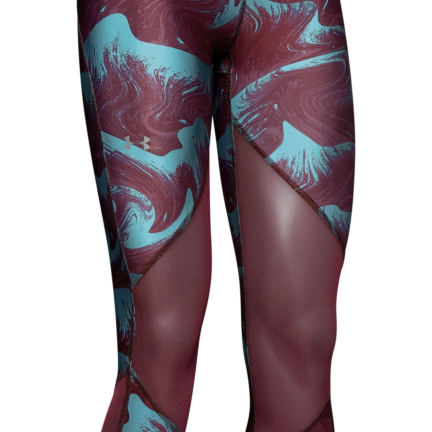 Calzas HeatGear® Armour Mesh Print Ankle Crop para Mujer