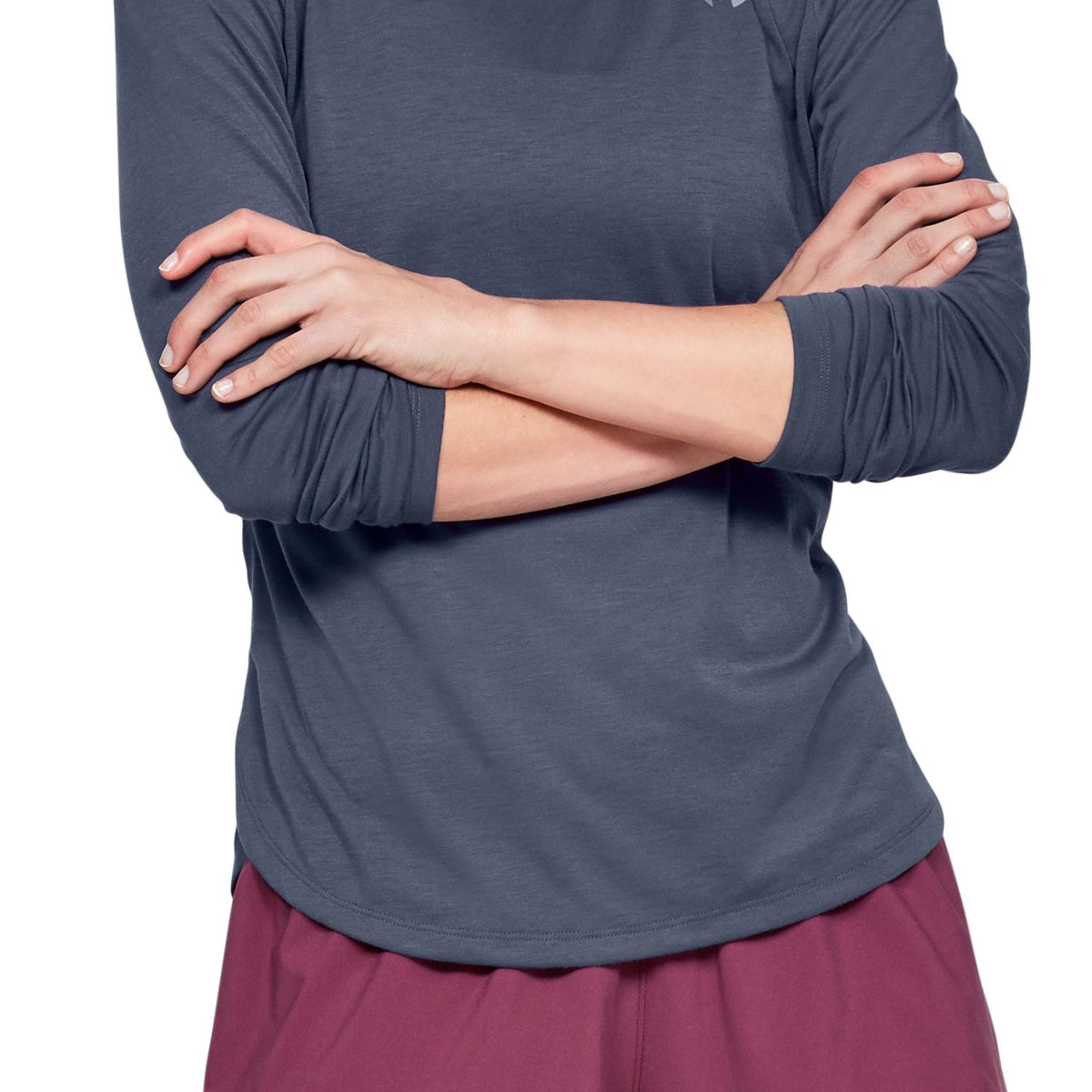 Polera Manga Larga UA Whisperlight Mesh para Mujer