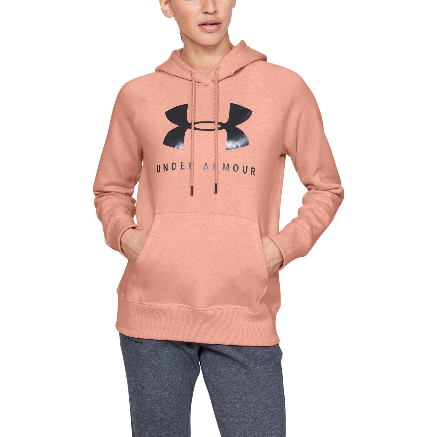 Polerón UA Rival Fleece Sportstyle Graphic para Mujer