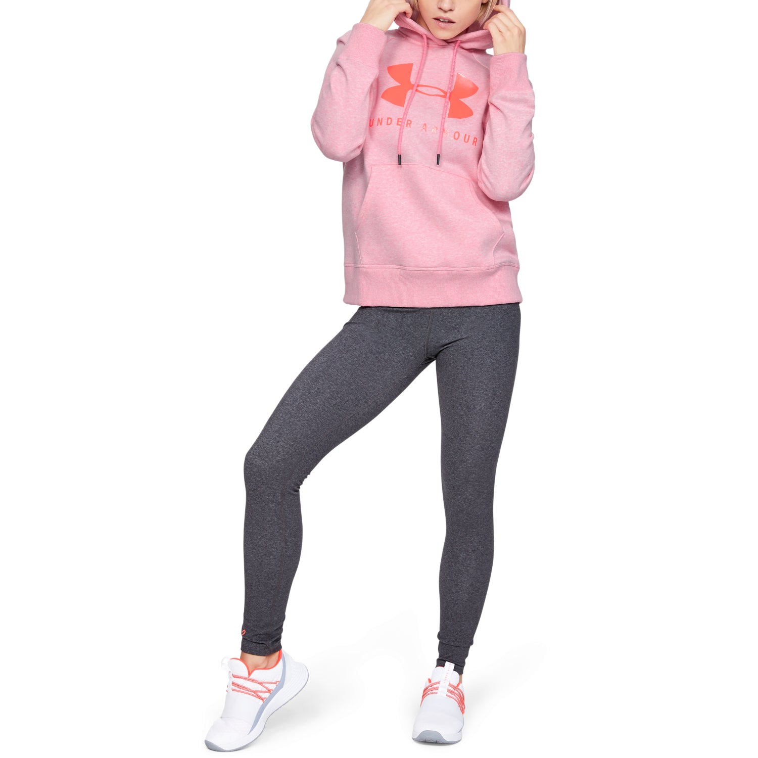 Polerón UA Rival Fleece Sportstyle Graphic para Mujer