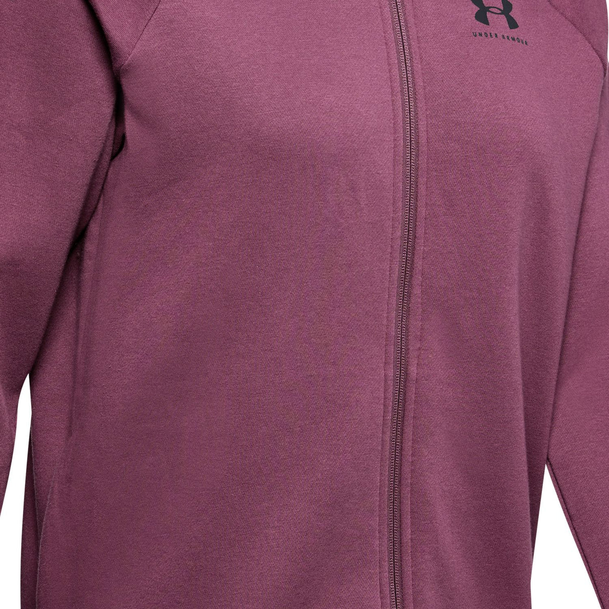 Polerón UA Rival Fleece Sportstyle LC Sleeve Graphic Full Zip para Mujer