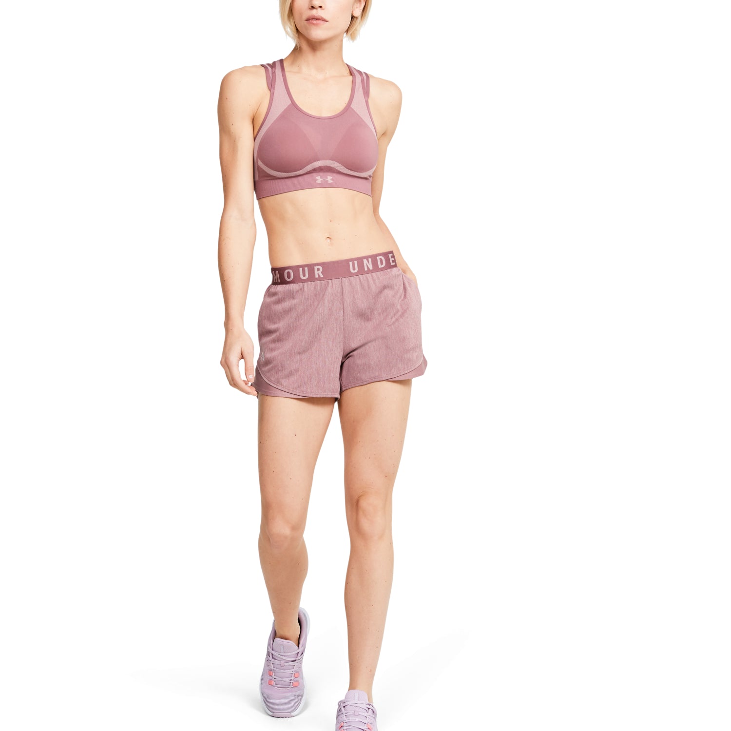 Shorts UA Play Up 3.0 Twist para Mujer