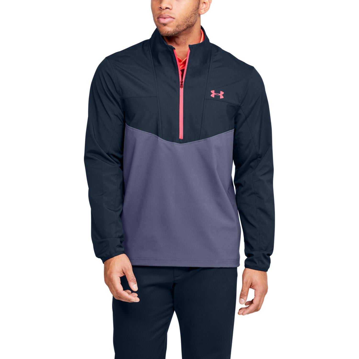 UA Storm Windstrike ½ Zip para Hombre