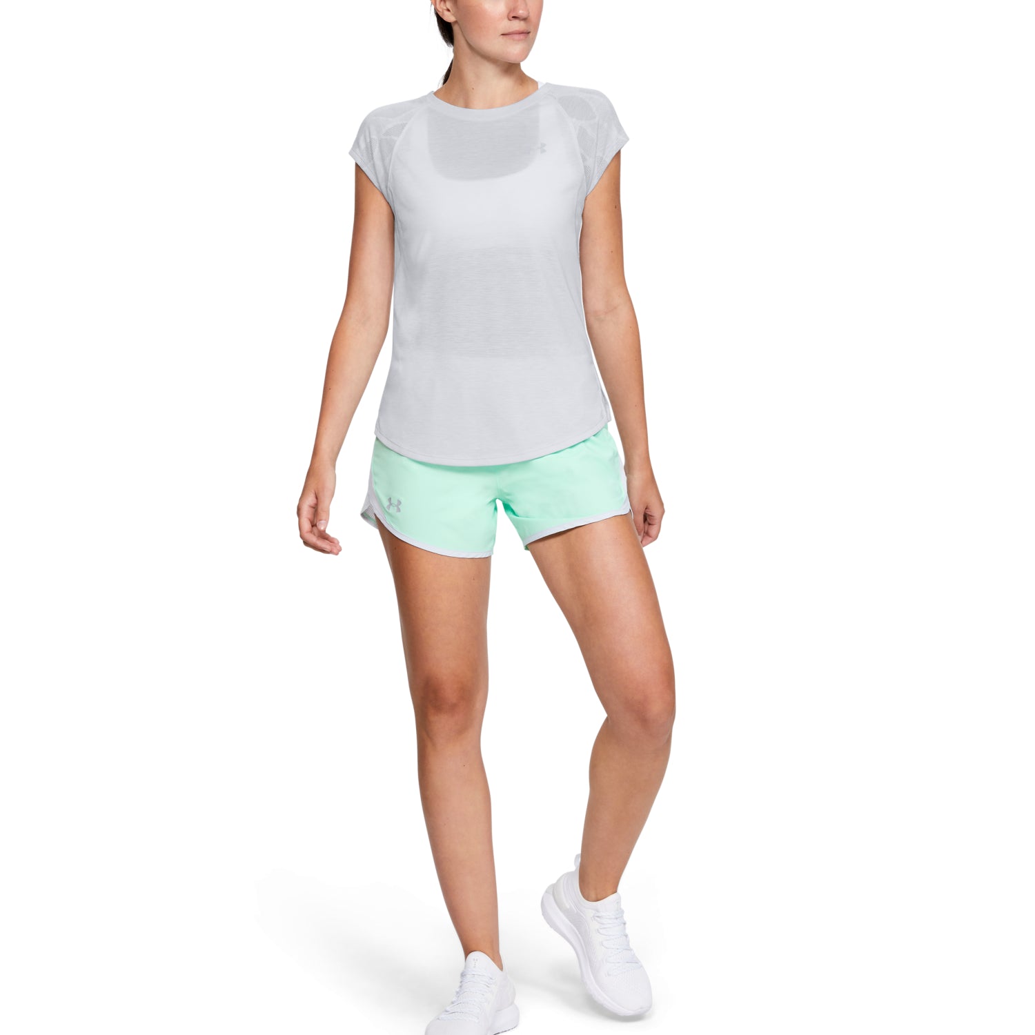 Polera Manga Corta UA Streaker 2.0 Shift para Mujer