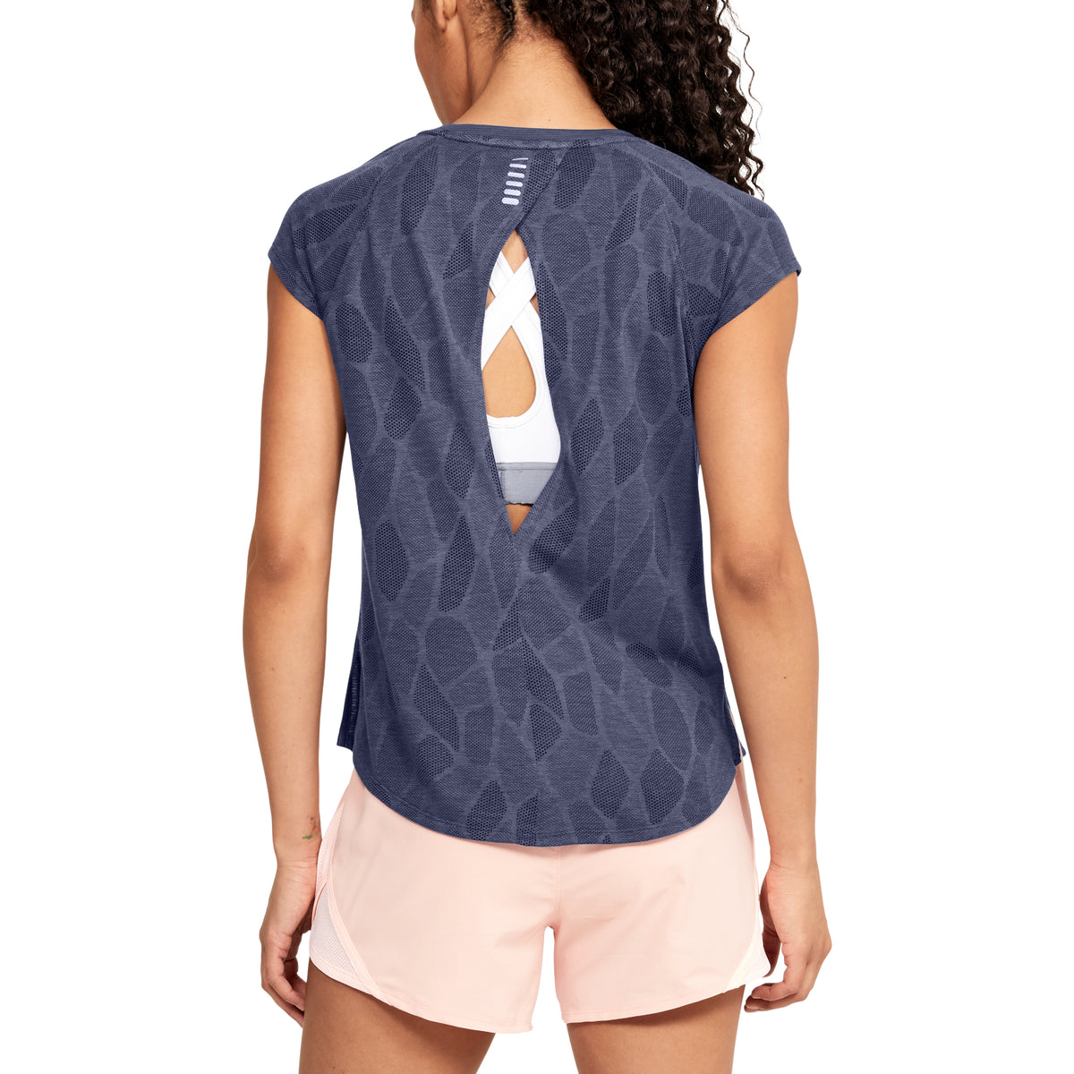 Polera Manga Corta UA Streaker 2.0 Shift para Mujer