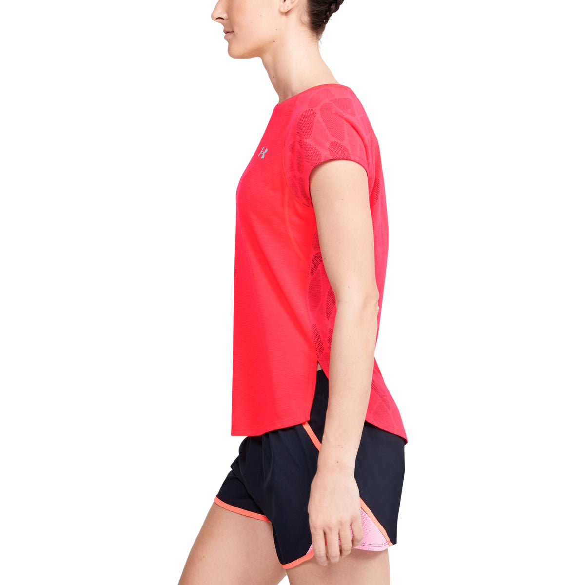 Polera Manga Corta UA Streaker 2.0 Shift para Mujer