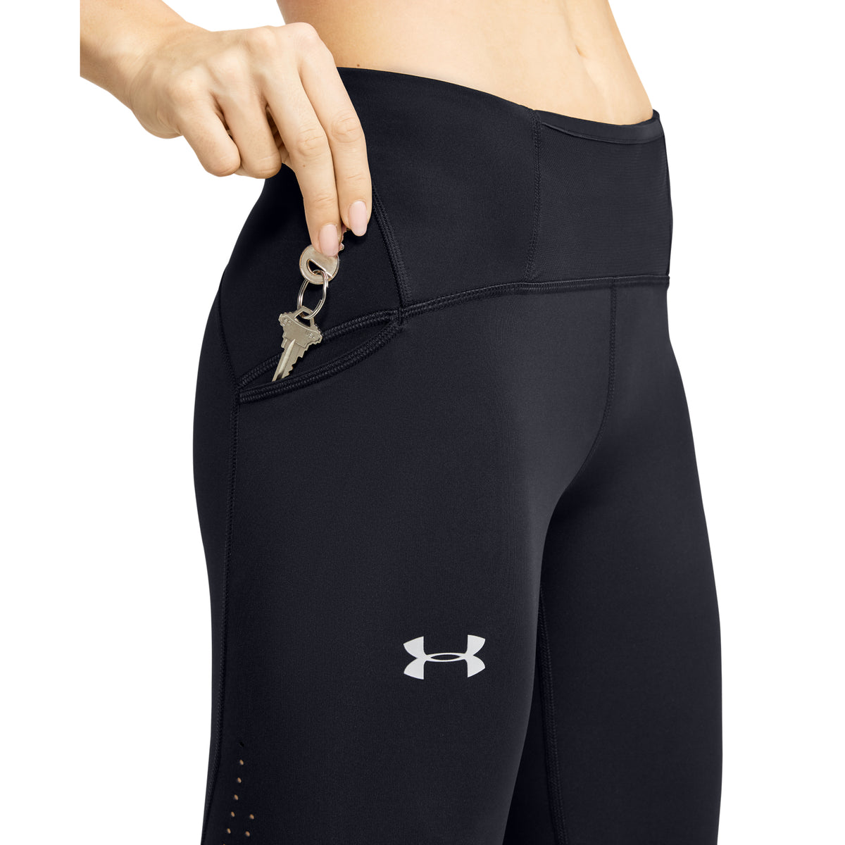 Calzas UA Qualifier Speedpocket Perforated para Mujer