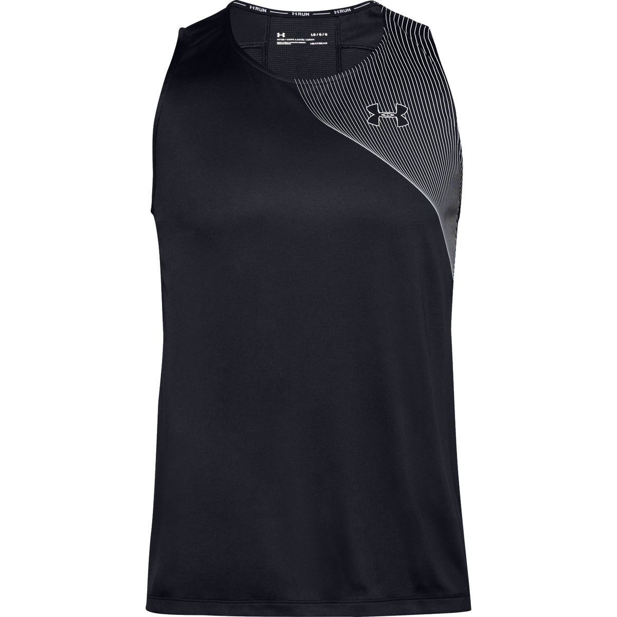 Polera sin Mangas UA Qualifier Iso-Chill Run Singlet para Hombre