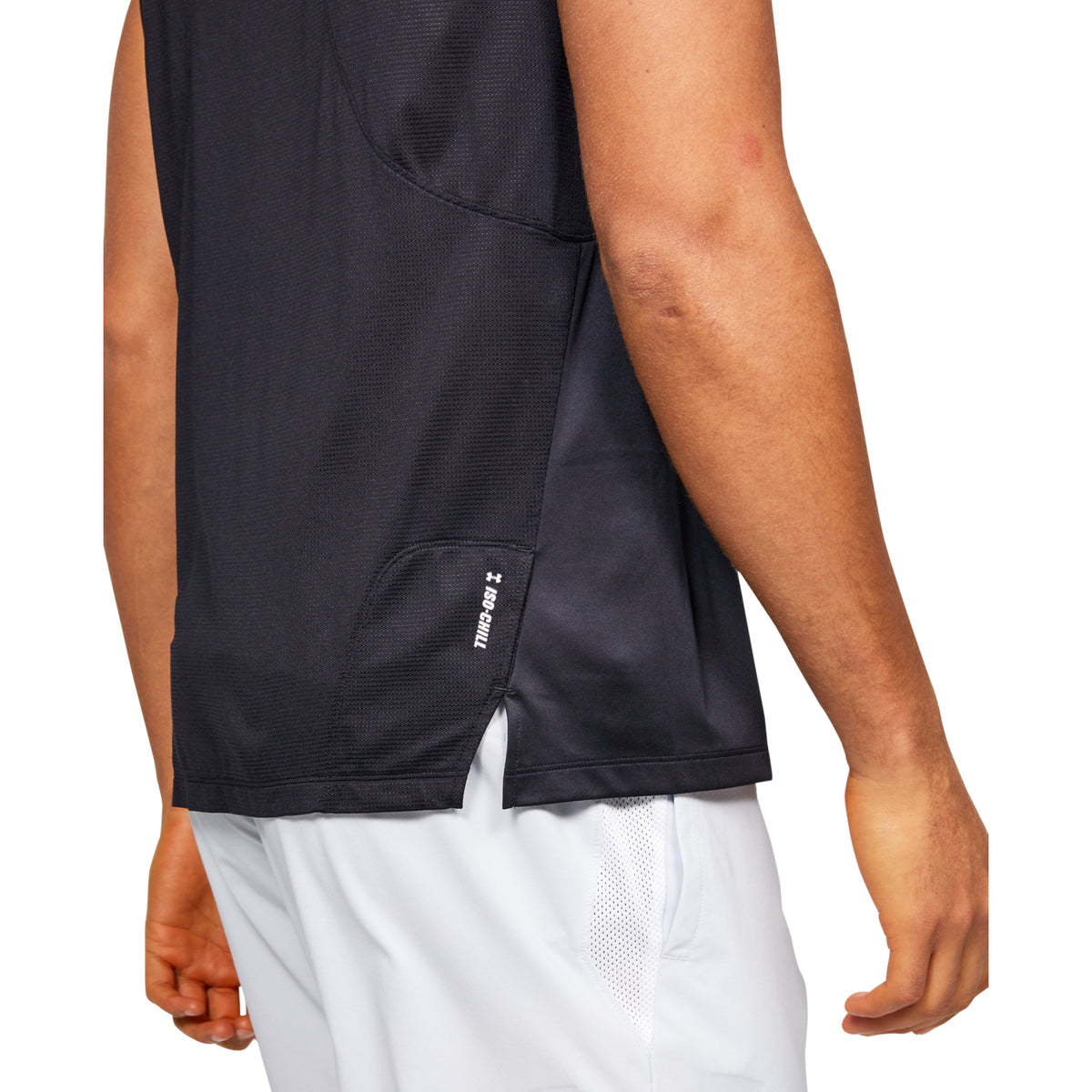Polera sin Mangas UA Qualifier Iso-Chill Run Singlet para Hombre