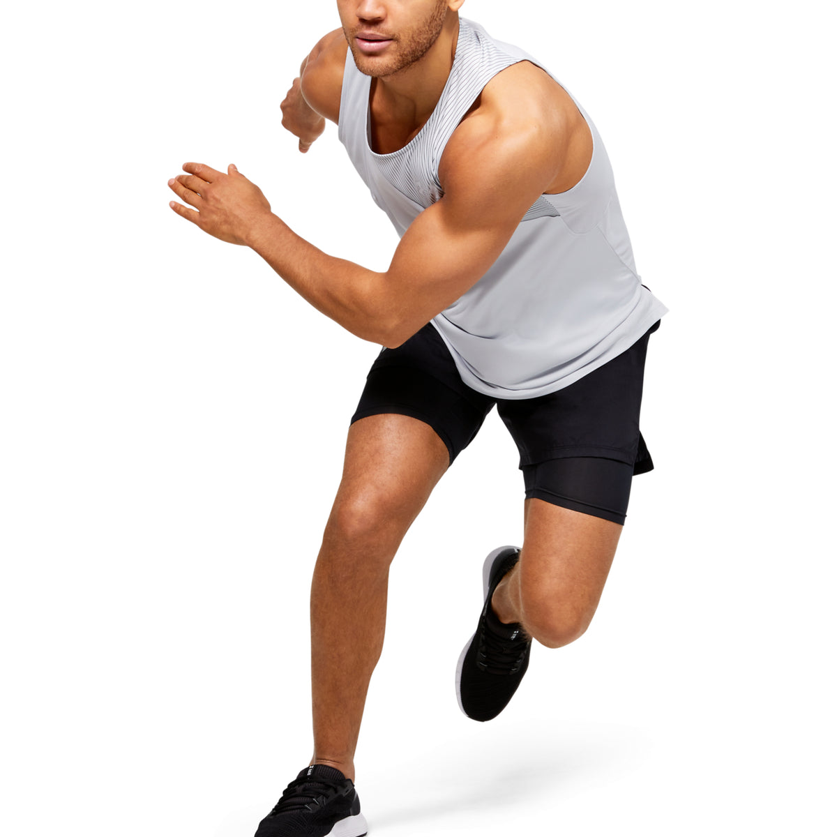 Polera sin Mangas UA Qualifier Iso-Chill Run Singlet para Hombre